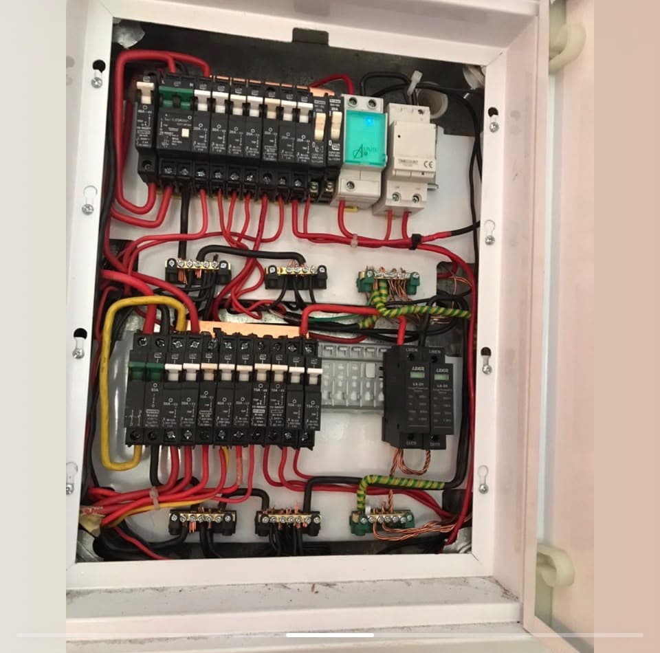Electrical Installations — completed work